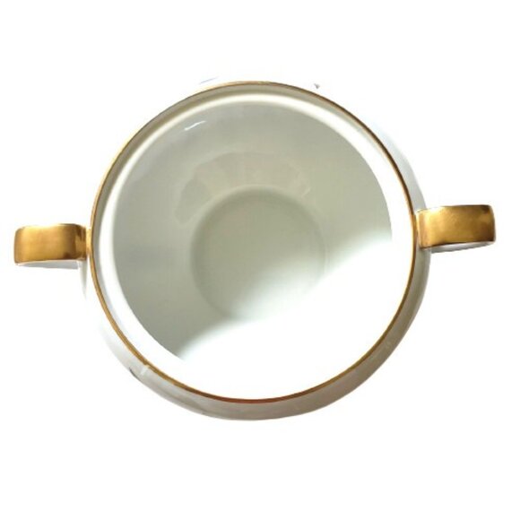 Vintage Noritake Canton Bamboo Pattern Creamer & Sugar Set - Picture 6 of 12